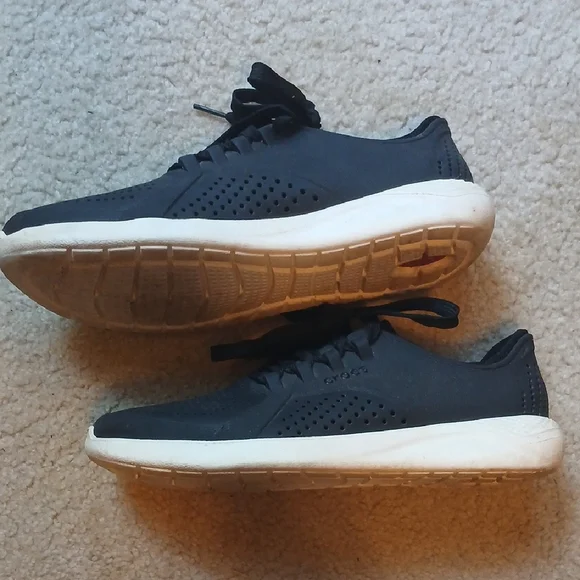 CROCS Literide Pacers - Black & White - Picture 3 of 8